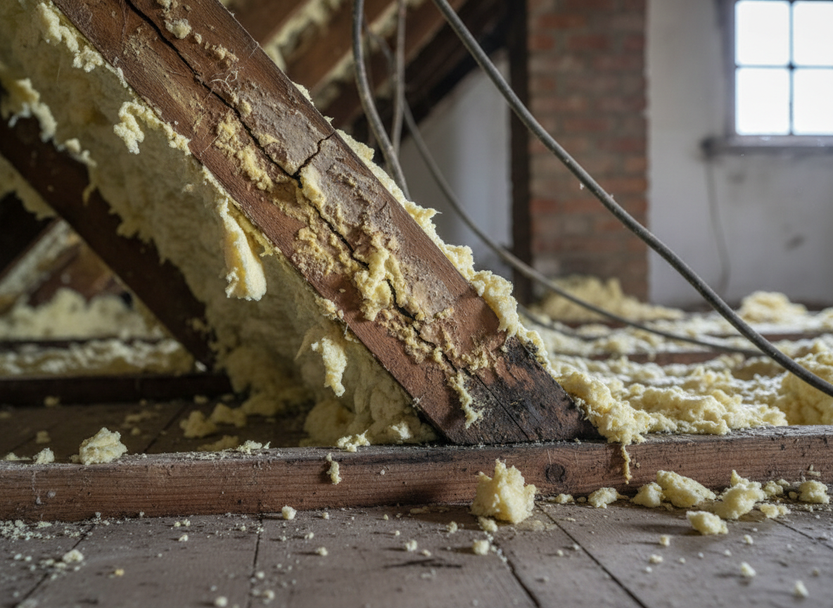 How to Identify Failing Spray Foam in Older Bridgwater Homes