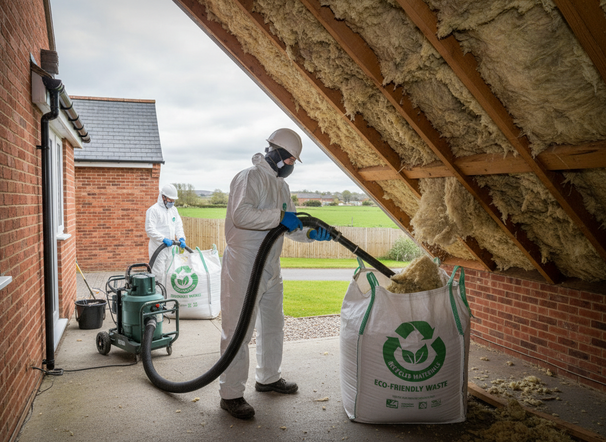 Environmentally Friendly Insulation Removal in Bridgwater, Somerset